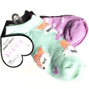KIDS Furry Fox Socks + Heart Socks